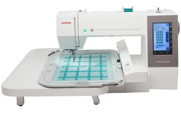 Janome 550E Stand-Alone Embroidery Machine