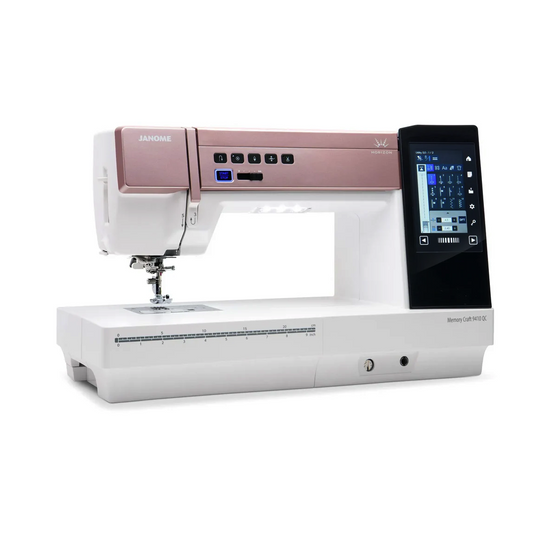 Janome Horizon Memory Craft 9410QC Sewing and Quilting Machine with Bonus Bundle