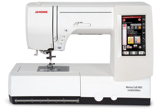 Memory Craft 9850LE Sewing & Embroidery Machine