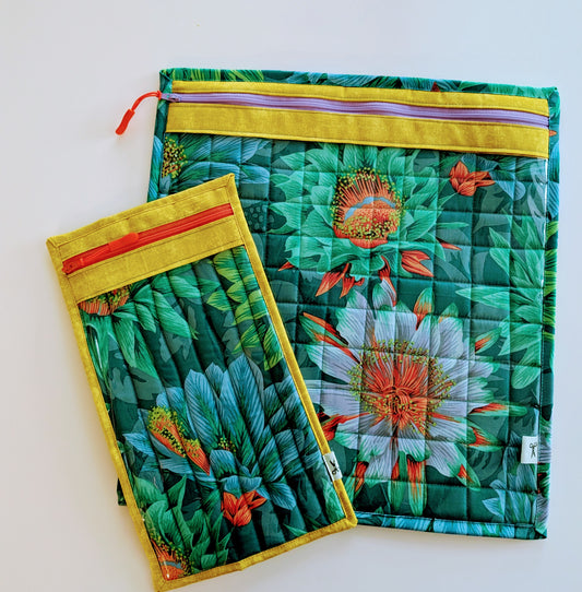 Vinyl Front Project Bag Class