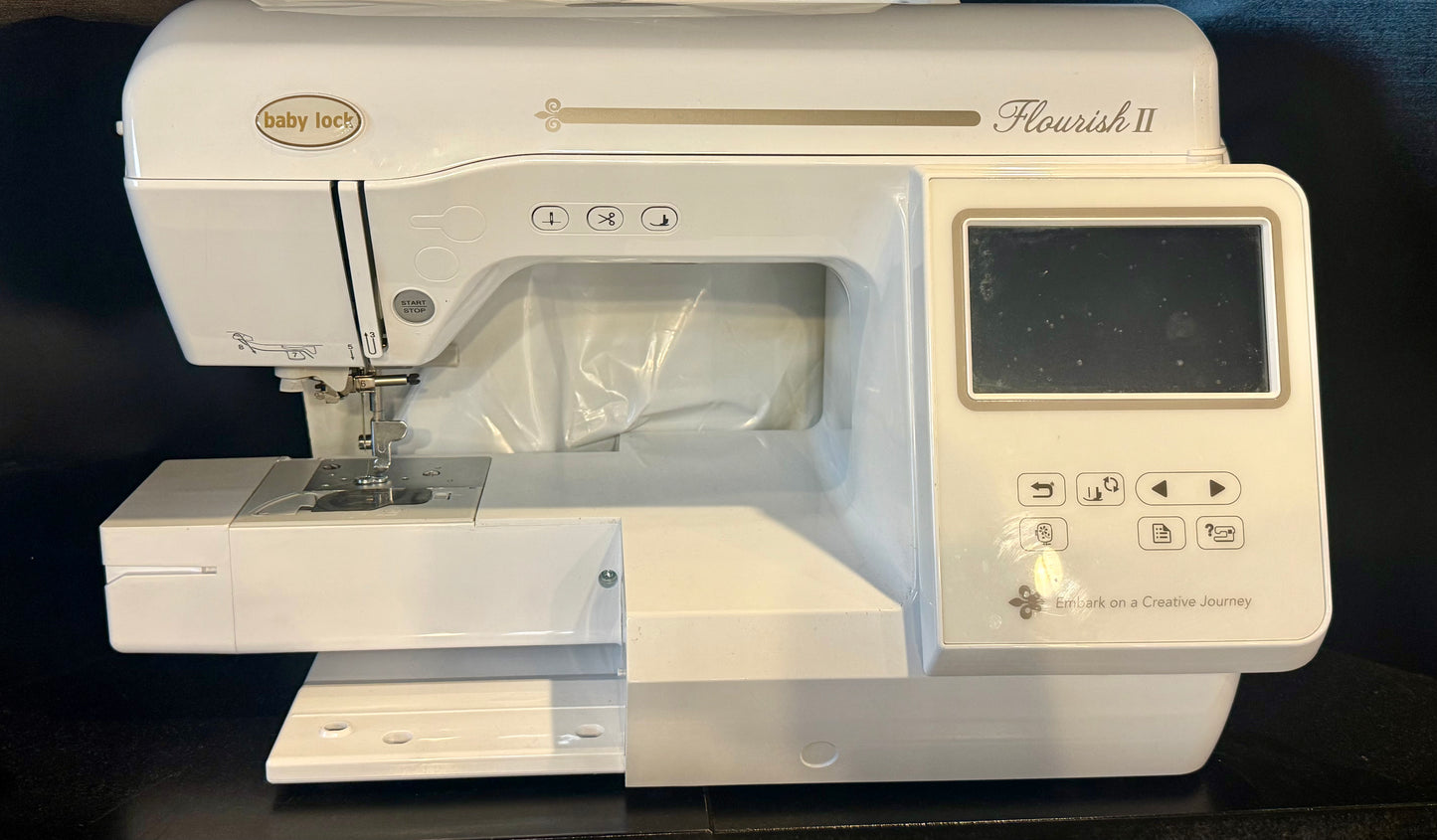 Previously Loved Baby Lock Flourish II Embroidery Machine
