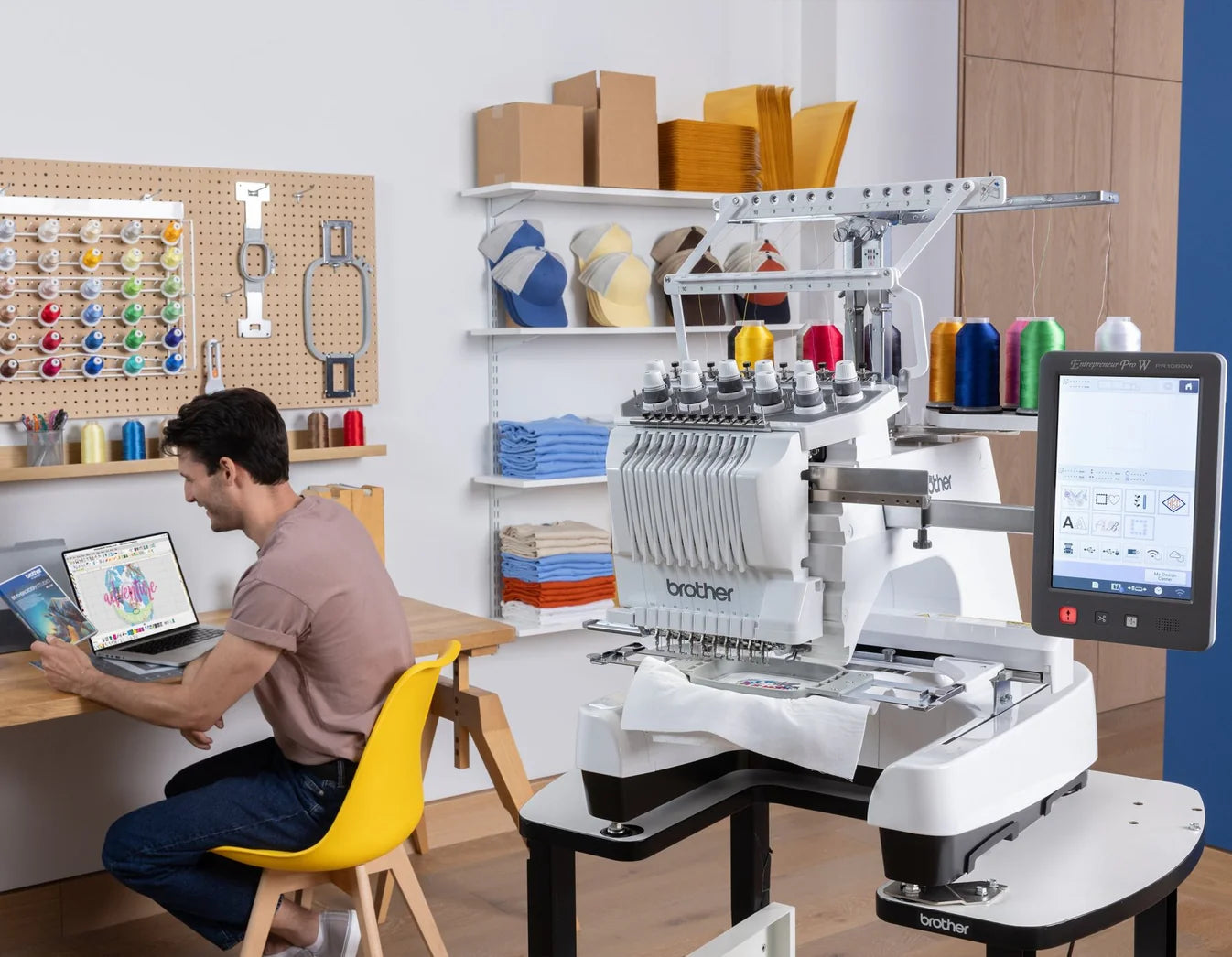 Brother PR1060W 10 Needle Embroidery Machine PRE ORDER NOW- ARRIVING SEPT 2025