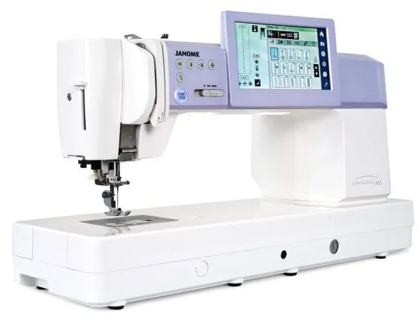 Janome Continental M6 Flatbed Quilting and Sewing Machine with Bonus Kit