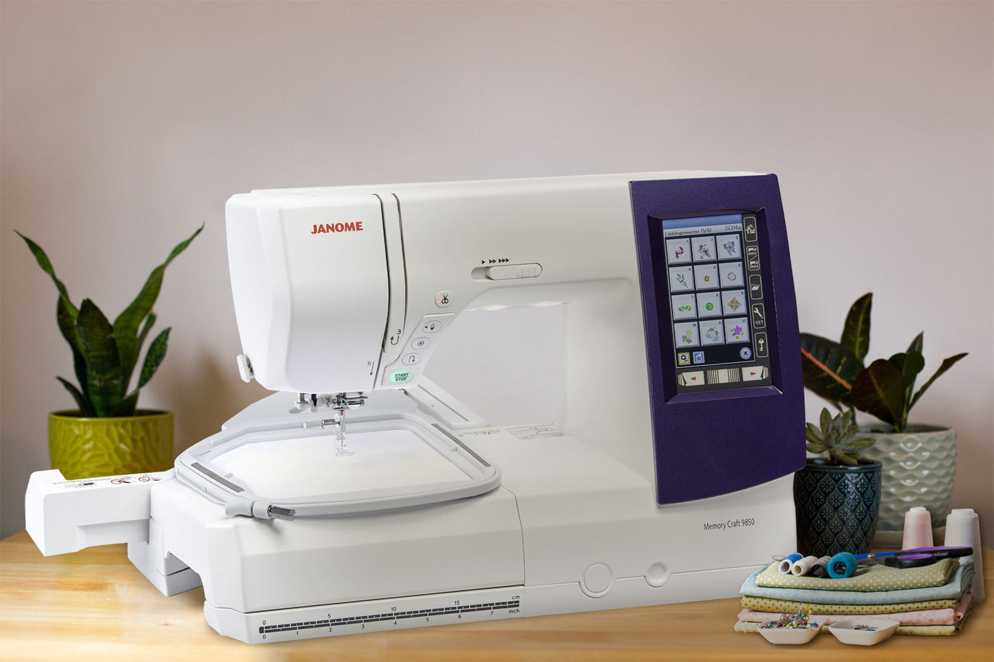 Memory Craft 9850 Sewing & Embroidery Machine