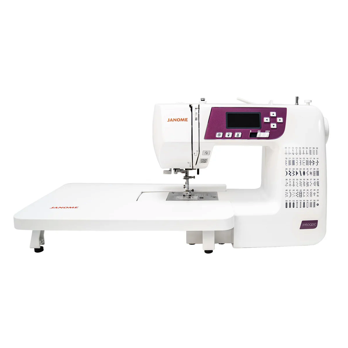 Janome - Sewing & Quilting Machine 3160QDC-G