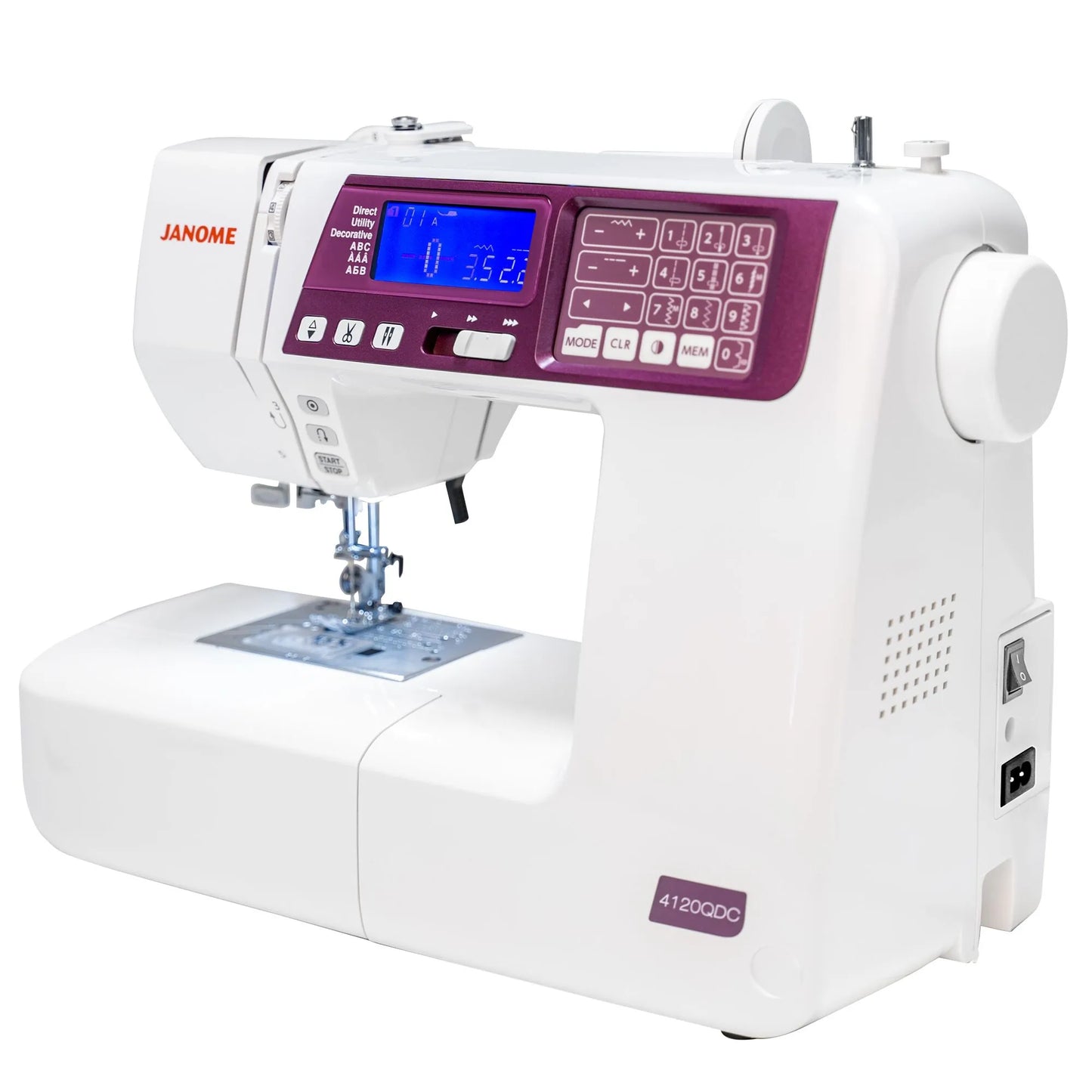 Janome Sewing Machine 4120QDC-G