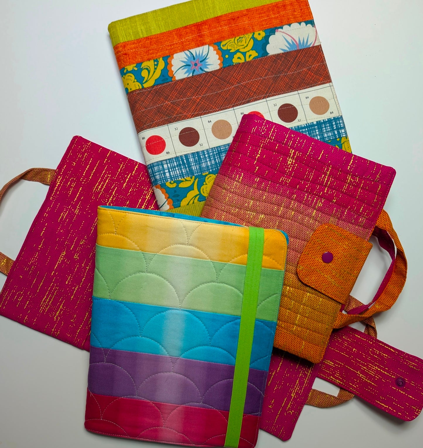 Quilted Book/ Notebook Cover - Saturday April 11th