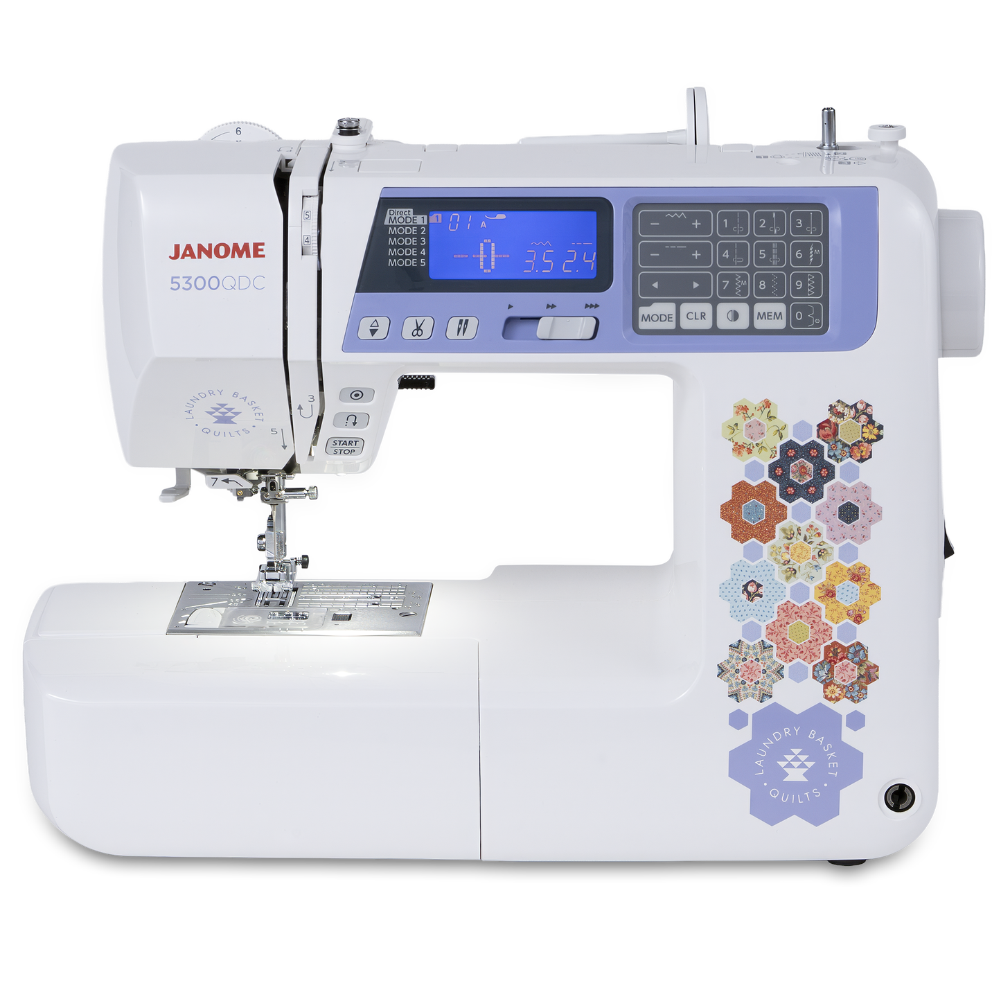 Janome 5300QDC Laundry Basket Quilts Edition