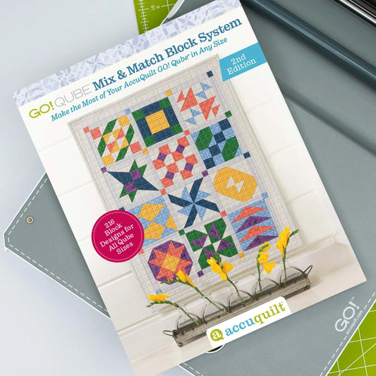 55984 GO! Qube Mix & Match Block System Pattern Book – 2nd Edition