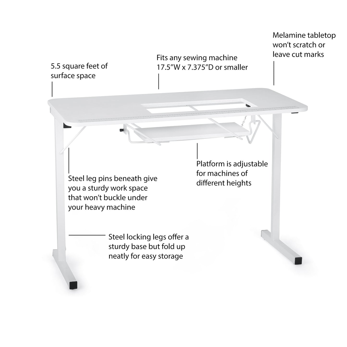 Gidget I Sewing Table