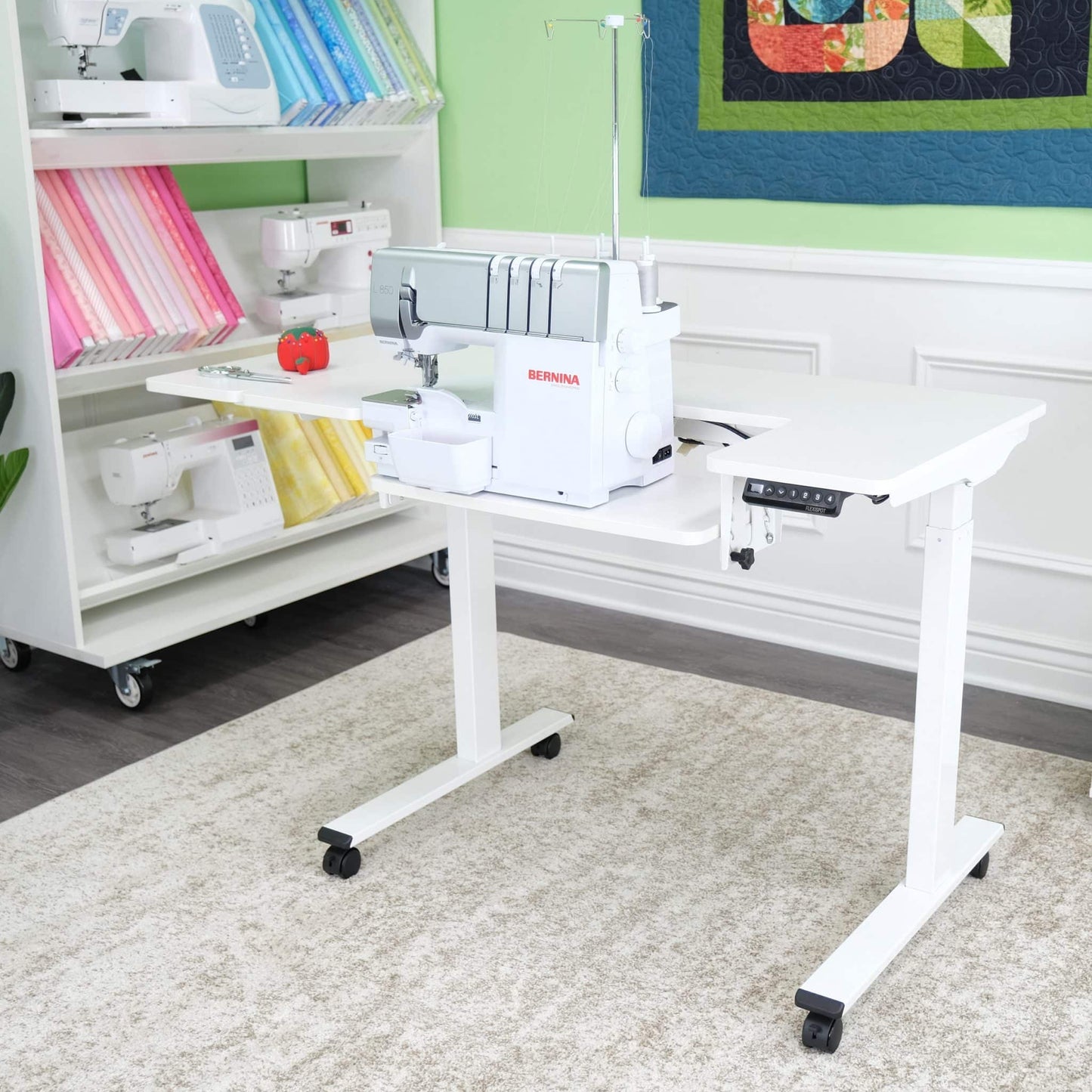 Eleanor Electric Height Adjustable Multi-function Sewing and Cutting Table