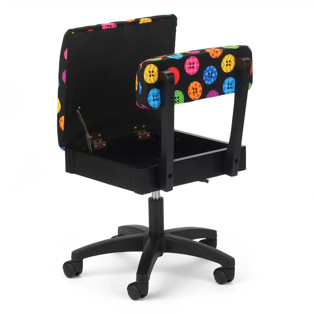 Bright Buttons Hydraulic Sewing Chair