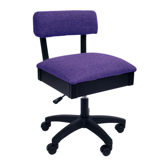 Royal Purple Hydraulic Sewing Chair