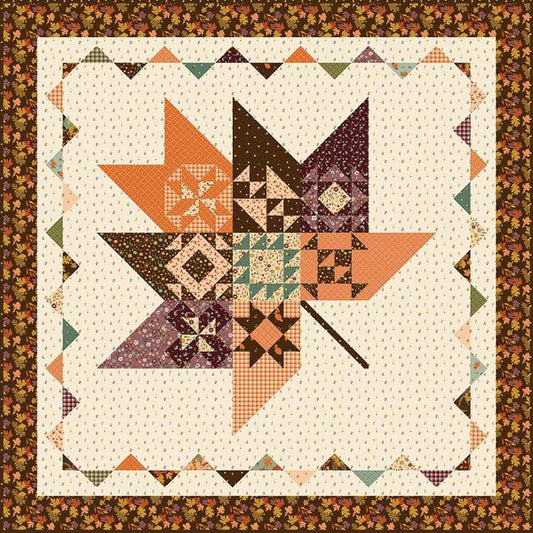 Riley Blake Pressed Leaves Quilt Kit