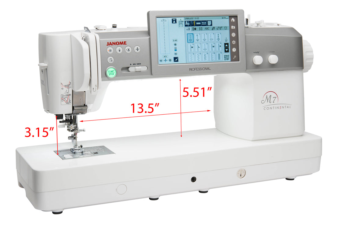 Janome Continental M7 New In Box - Discontinued -Replaced with M8
