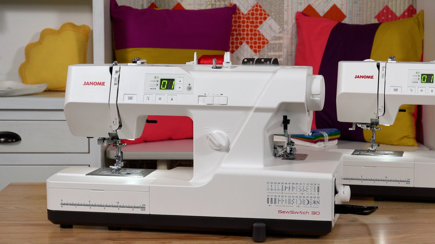Janome Sew Stitch 30 (Sewing / Coverstitch Combo) Shipping Oct 2026- PreOrder