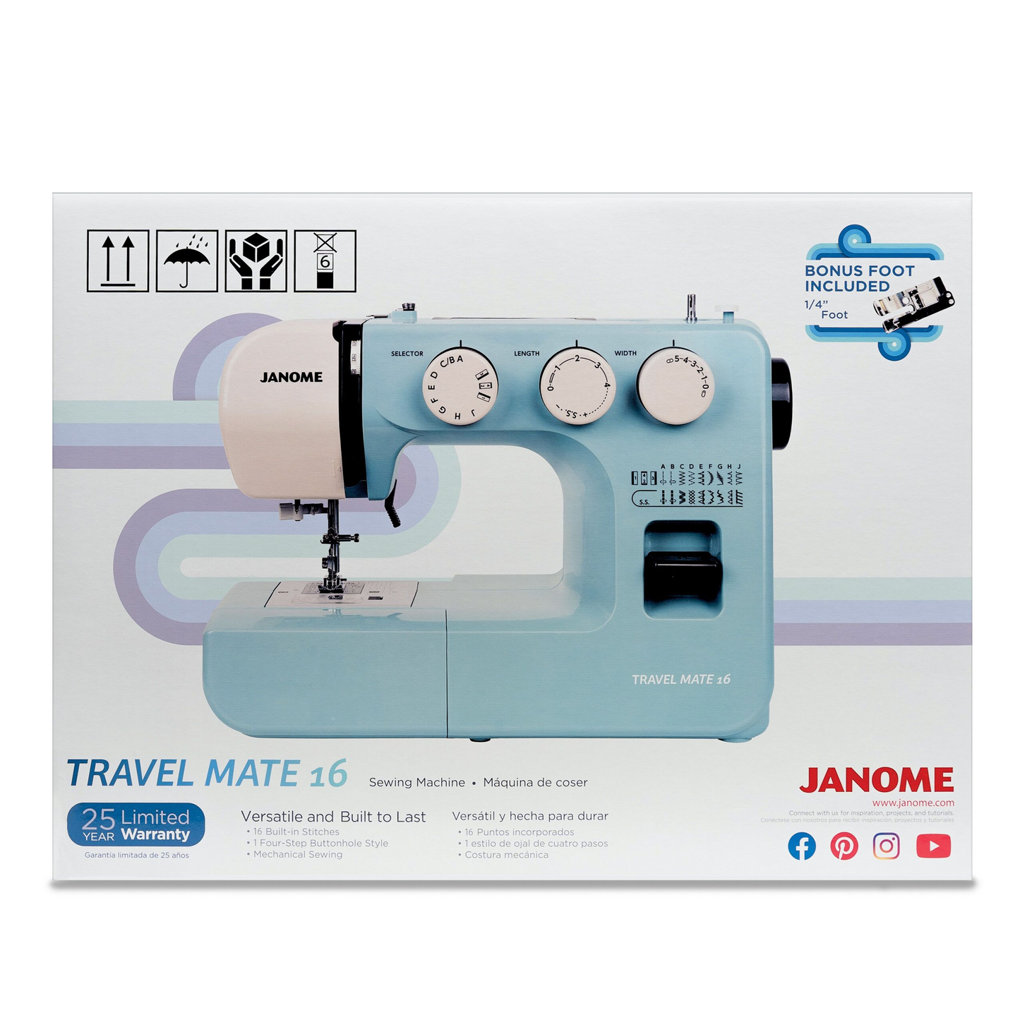 Travel Mate 16 Sewing Machine