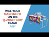 GRACE Q-ZONE HOOP-FRAME INCLUDES FREE 5FT LIGHT BAR