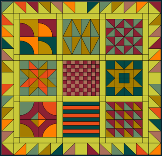 Confident Beginner Quilt Sampler 5